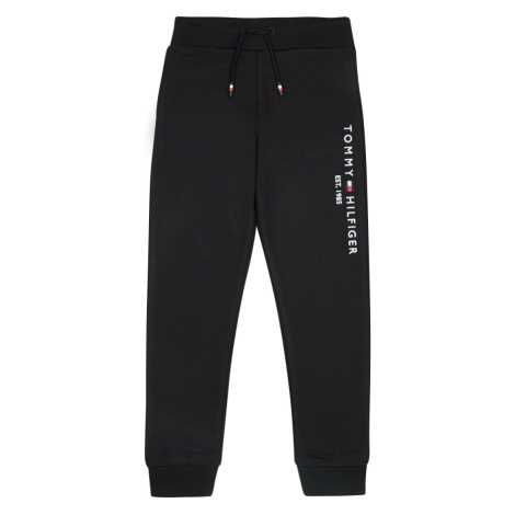 Tommy Hilfiger  ESSENTIAL SWEATPANTS  Tepláky/Vrchné oblečenie Čierna