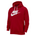 Nike NSW CLUB HOODIE PO BB GX M Pánska mikina, červená, veľkosť