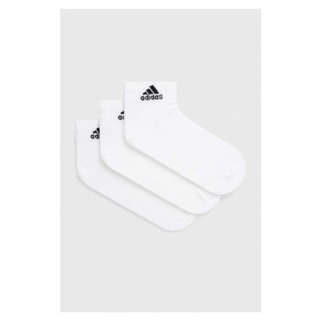 Ponožky adidas Performance 3-pak biela farba, HT3468