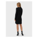 Vero Moda Úpletové šaty Hermosa 10271434 Čierna Regular Fit