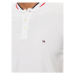 Tommy Hilfiger Polokošeľa Mao MW0MW34752 Biela Slim Fit