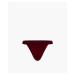 Men's thong ATLANTIC - burgundy