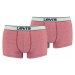Levi's&reg; MEN TRUNK VINTAGE HEATHER 2P Pánske boxerky, ružová, veľkosť