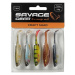 Savage gear gumová nástraha craft shad clear water mix 5 ks - 8,8 cm 4,6 g