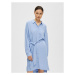 Selected Femme Košeľové šaty 16089666 Modrá Relaxed Fit