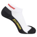 BIELO-ČIERNE ŠPORTOVÉ PONOŽKY SALOMON SPEEDCROSS LOW SOCKS C19738