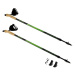 Happy Socks RUBBLE Nordic Walking Sticks, 2-piece, Antishock system, black-green