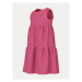 NAME IT Letné šaty Vigga 13228208 Ružová Regular Fit