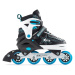 SFR Pulsar Adjustable Children's Inline Skates - Blue - UK:12J-2J EU:30.5-34 US:M13J-3