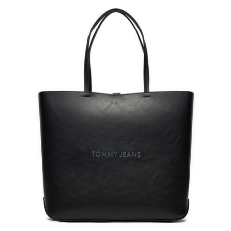 Tommy Jeans Kabelka Tjw Ess Must Tote AW0AW16271 Čierna Tommy Hilfiger