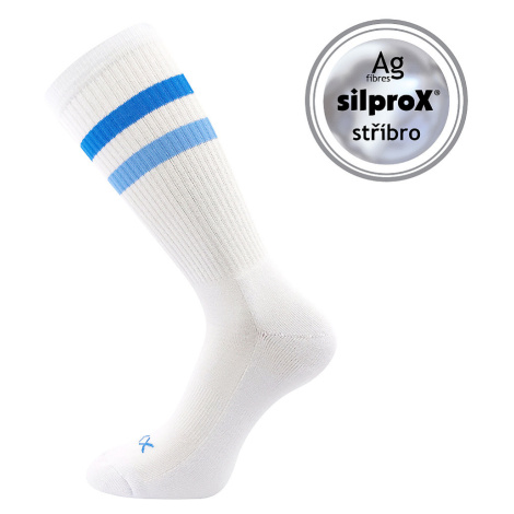 VOXX Retran ponožky biele/modré 1 pár 118879