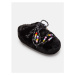 Šľapky Mules MOON BOOT MB MULE FAUX FUR BEADS-N001 BLACK