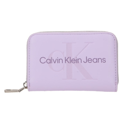 Calvin Klein Jeans Peňaženka  fialová / levanduľová