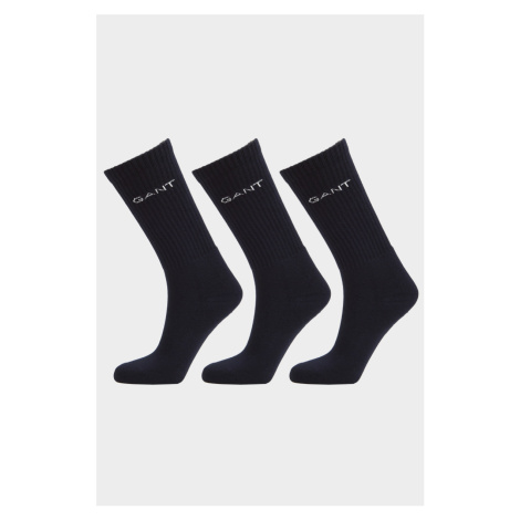 PONOŽKY GANT SPORT SOCKS 3-PACK MARINE