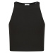 Sf Dievčenské crop top SM106 Black