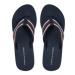 Tommy Hilfiger Žabky Hilfiger Hi Wedge Beach Sandal FW0FW08012 Tmavomodrá