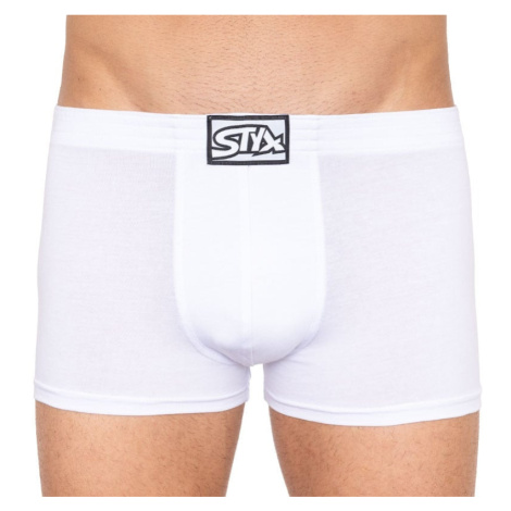 Men's boxers Styx classic rubber white