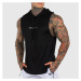 Športové tielko Iron Aesthetics Hoodie Tank, čierne