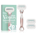 Gillette Venus Deluxe Smooth Sensitive Rosegold holiaci strojček + náhradné hlavice