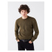 LC Waikiki Crew Neck Long Sleeve Men's Knitwear Sweater