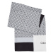 Calvin Klein Šatka  béžová / čierna / biela