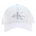 Calvin Klein dámská kšiltovka K60K610280 White-Silver Logo K60K6102800LI