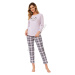 LEVEZA (M-Max) Dámske pyžamo Merida1215 1-sv.fialova