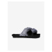 Papuče, žabky pre ženy Skechers - čierna, sivá