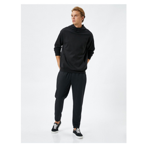 Koton Jogger Sweatpants Laced Waist Pocket Detailed