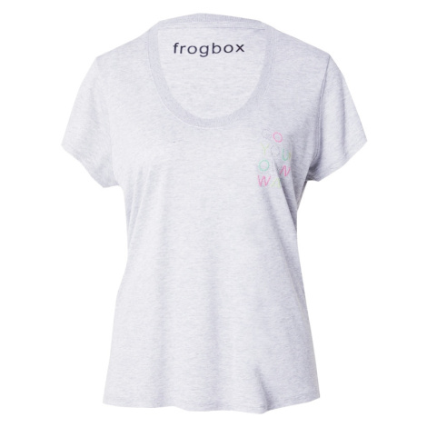 Frogbox Tričko  sivá melírovaná / svetlozelená / svetloružová / strieborná