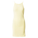 ADIDAS ORIGINALS Letné šaty 'Adicolor Classics Summer'  pastelovo žltá / biela