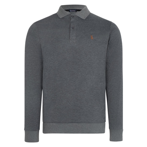 SET OF SIX V4007 DEWBERRY MEN'S SWEATSHIRT-BLACK-NAVY-ANTHRACITE-GREY-BURGUNDY-CAMEL