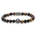 Rebel & Rose RR-8L028-S-L Mens náramek - Who's afraid of the Tiger