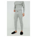 Pyžamové nohavice Polo Ralph Lauren pánske,šedá farba,jednofarebná,714899616