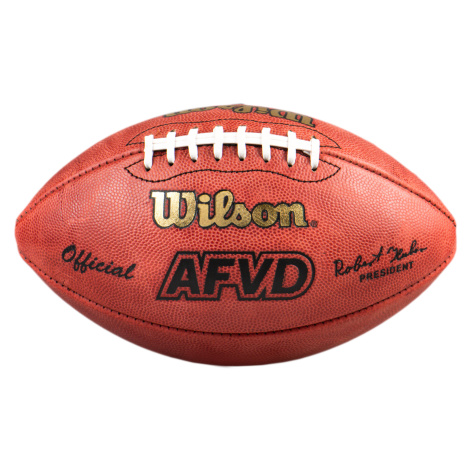 Lopta na americký futbal AFVD WTF1000 oficiálna veľkosť hnedá Wilson