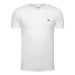 Lacoste Tričko TH6710 Biela Regular Fit