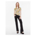 Versace Jeans Couture Tričko 74HAH608 Biela Slim Fit