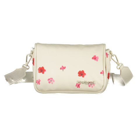 Krémová dámska kvetovaná kabelka Desigual