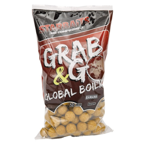 Starbaits boilies g&g global banana cream - 1 kg 24 mm