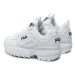 Fila Sneakersy Disruptor Kids 1010567.1FG Biela