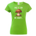 Dámské triko s potiskem Den na houby - triko pro houbařky