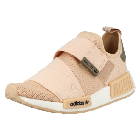 ADIDAS ORIGINALS Nízke tenisky 'Nmd_R1 Strap'  sivá / ružová / čierna