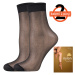 Lady B Nylon 20 Den Silonové ponožky - 6x2 páry BM000000615800100207 nero UNI