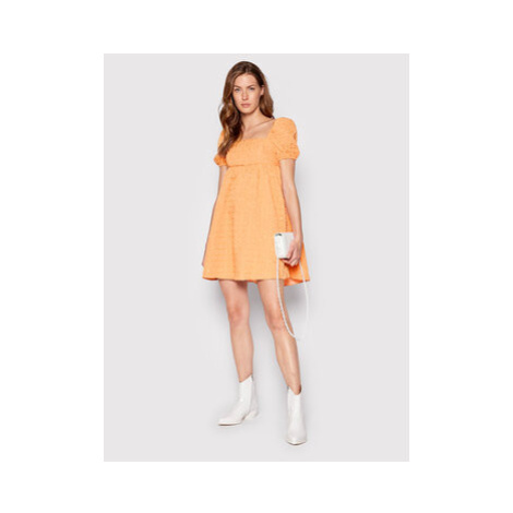 Glamorous Každodenné šaty GC0572 Oranžová Regular Fit