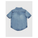 Modrá chlapčenská rifľová košeľa GAP