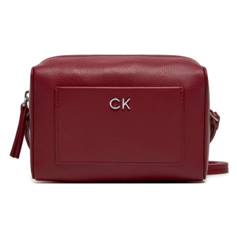 Calvin Klein Kabelka Ck Daily Camera Bag Pebble K60K612274 Bordová