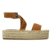 Pepe Jeans Espadrilky Tracy Antique PLS90657 Hnedá