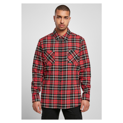 Roots Plaid Shirt Red/Black Urban Classics