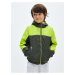 LC Waikiki Boys' Hooded Color Block Raincoat