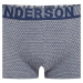 Pánske boxerky 39332 Maze grey - HENDERSON